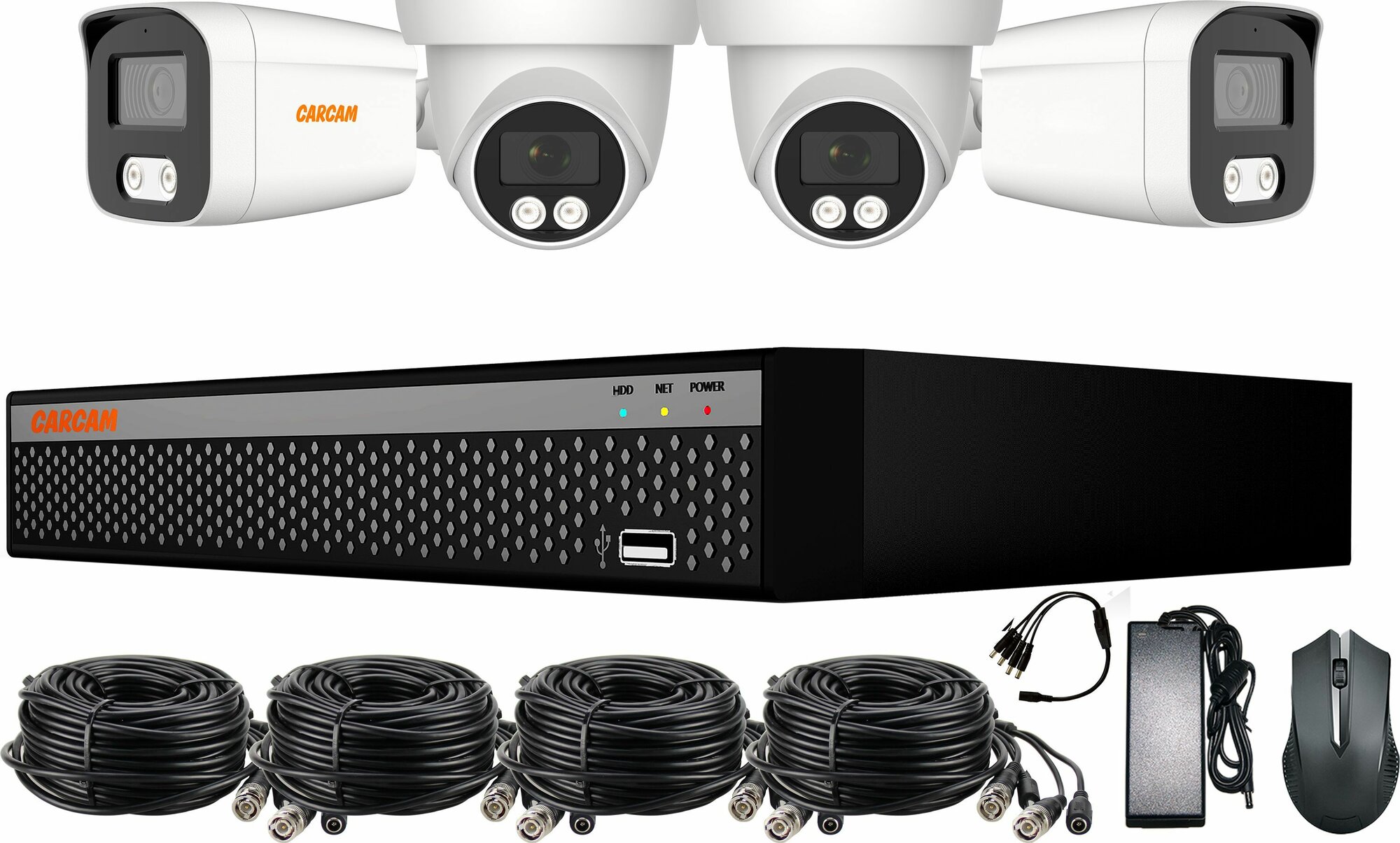 Комплект видеонаблюдения CARCAM 4CH XVR Kit 2014
