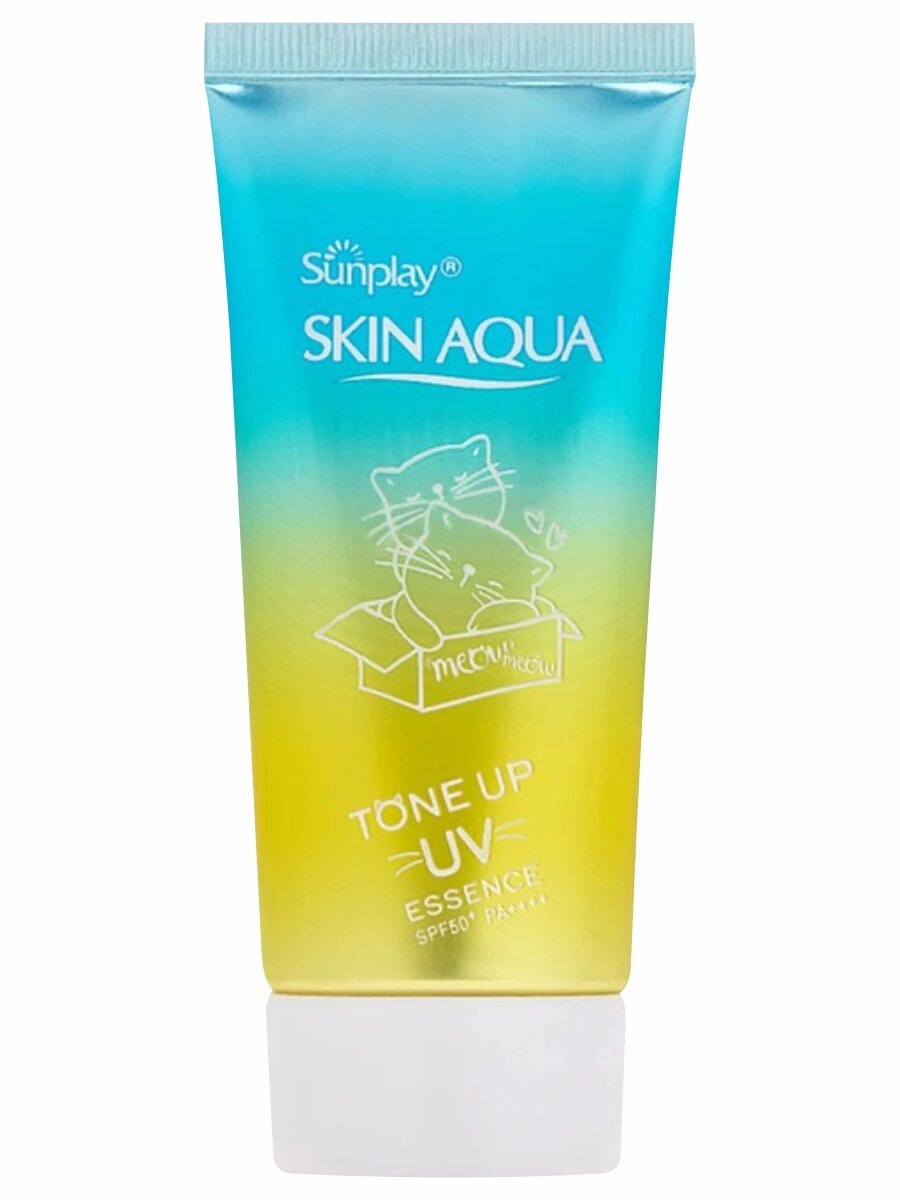Корректор для лица Sunplay Skin Aqua Солнцезащитная эссенция покраснений Tone Up SPF50 50г