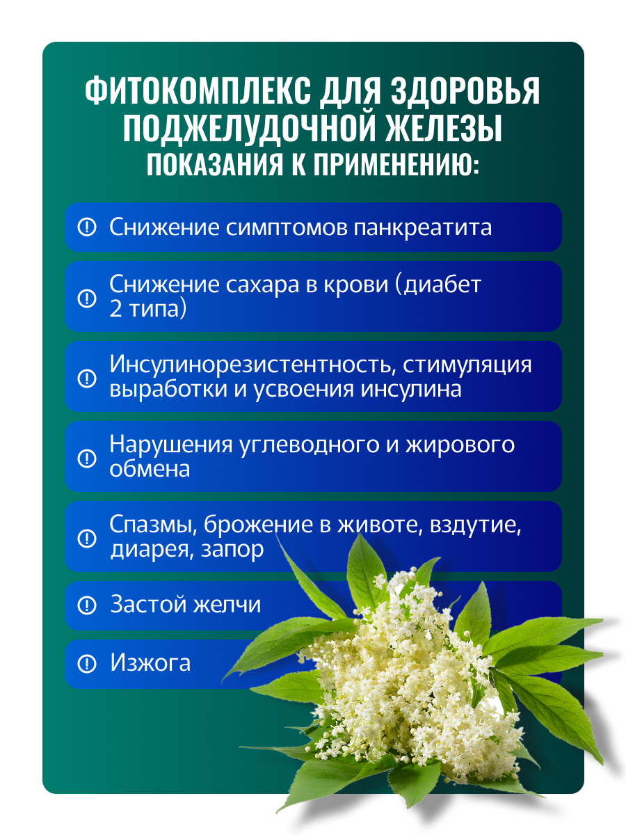 Для поджелудочной железы, быстрорастворимые экстракты трав в саше пакетах от Фитоком Алтай — фото 1