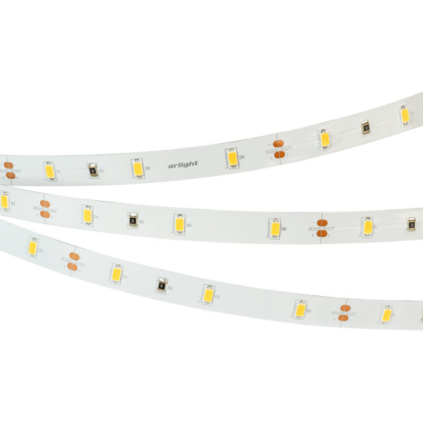 Светодиодная лента RT 2-5000 12V Cool (5630 150 LED LUX) (Arlight 7.2 Вт/м IP20)