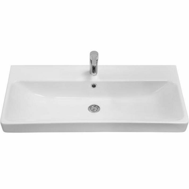 Раковина Aquaton Santek Адриана 90 1WH501629 Белая стильный дизайн