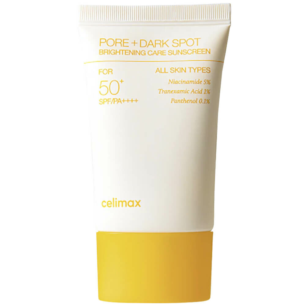 Осветляющий солнцезащитный крем Celimax Pore+Dark Spot Brightening Care Sunscreen SPF50+ PA++++