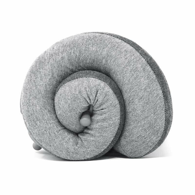 Изображение Массажная подушка для шеи Xiaomi LeFan Massage Sleep Neck Pillow, LF-TJ001, серого цвета