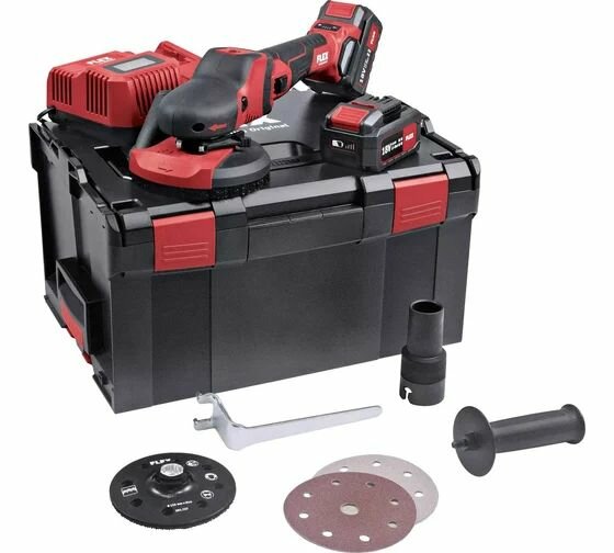 Аккумуляторный инструмент FLEX SUPRA SE 125 18.0-EC/5.0 Set 504157