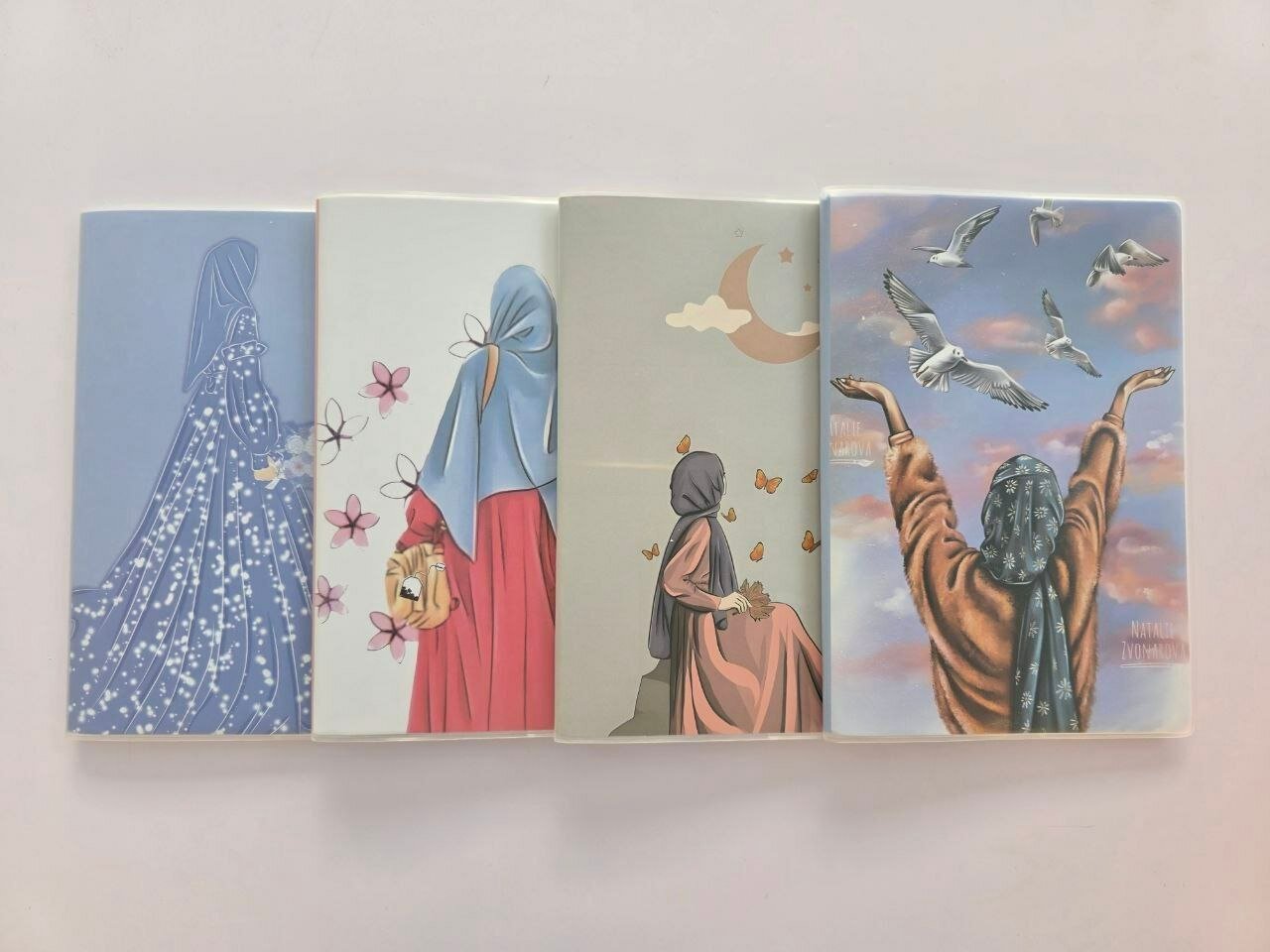 Блокнот "Хиджаб", для девочек, свежий и привлекательный внешний вид. 52 листов