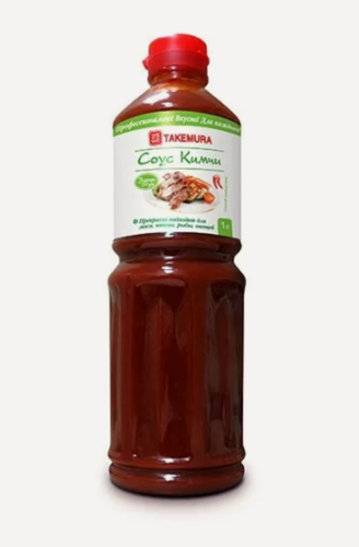 Изображение товара Соус кимчи Takemura сочетается с мясом, птицей, рыбой и овощами 1 л, Китай