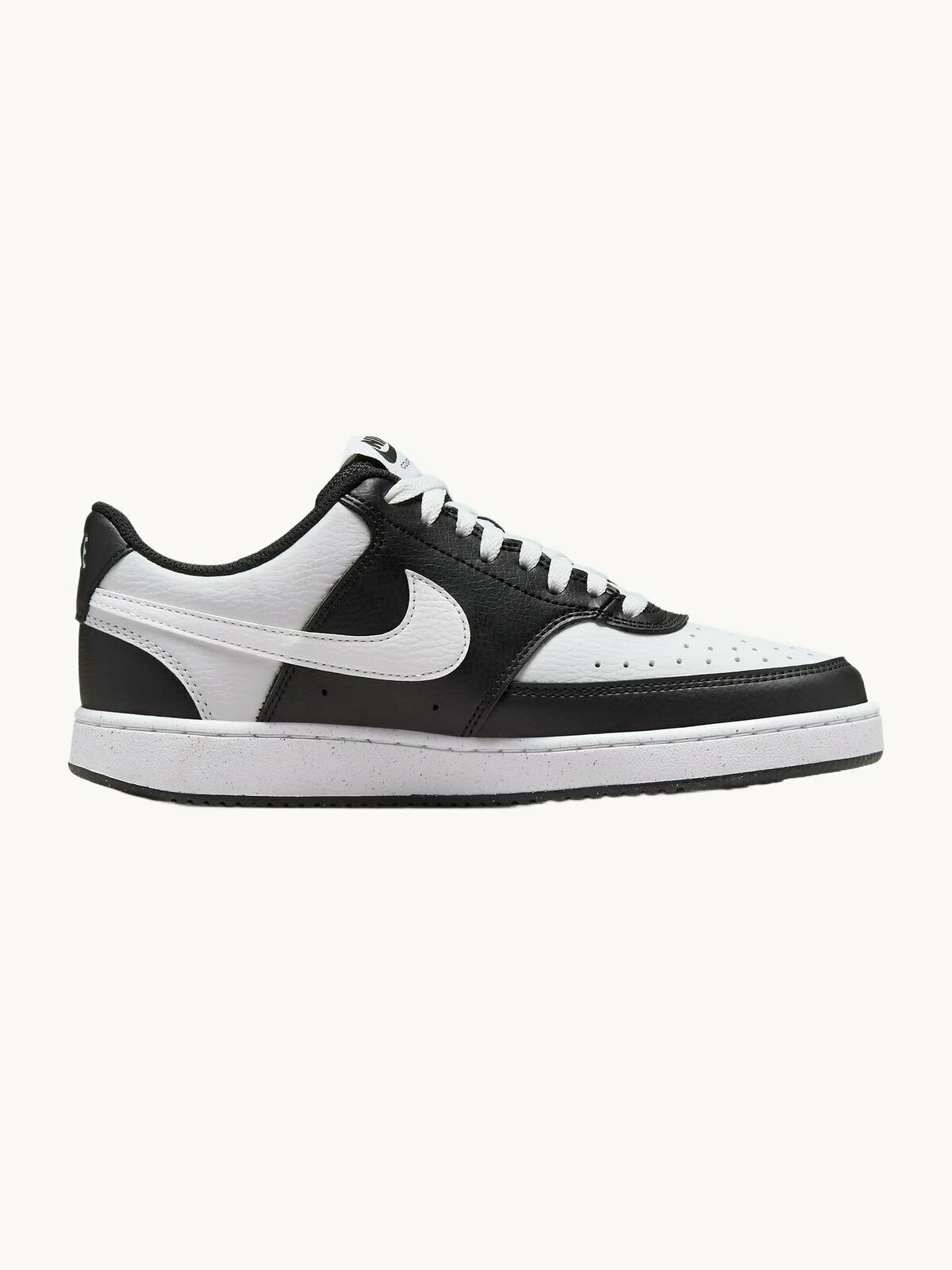 Кроссовки NIKE Court Vision Low Next Nature, размер 9.5 US, черный/белый