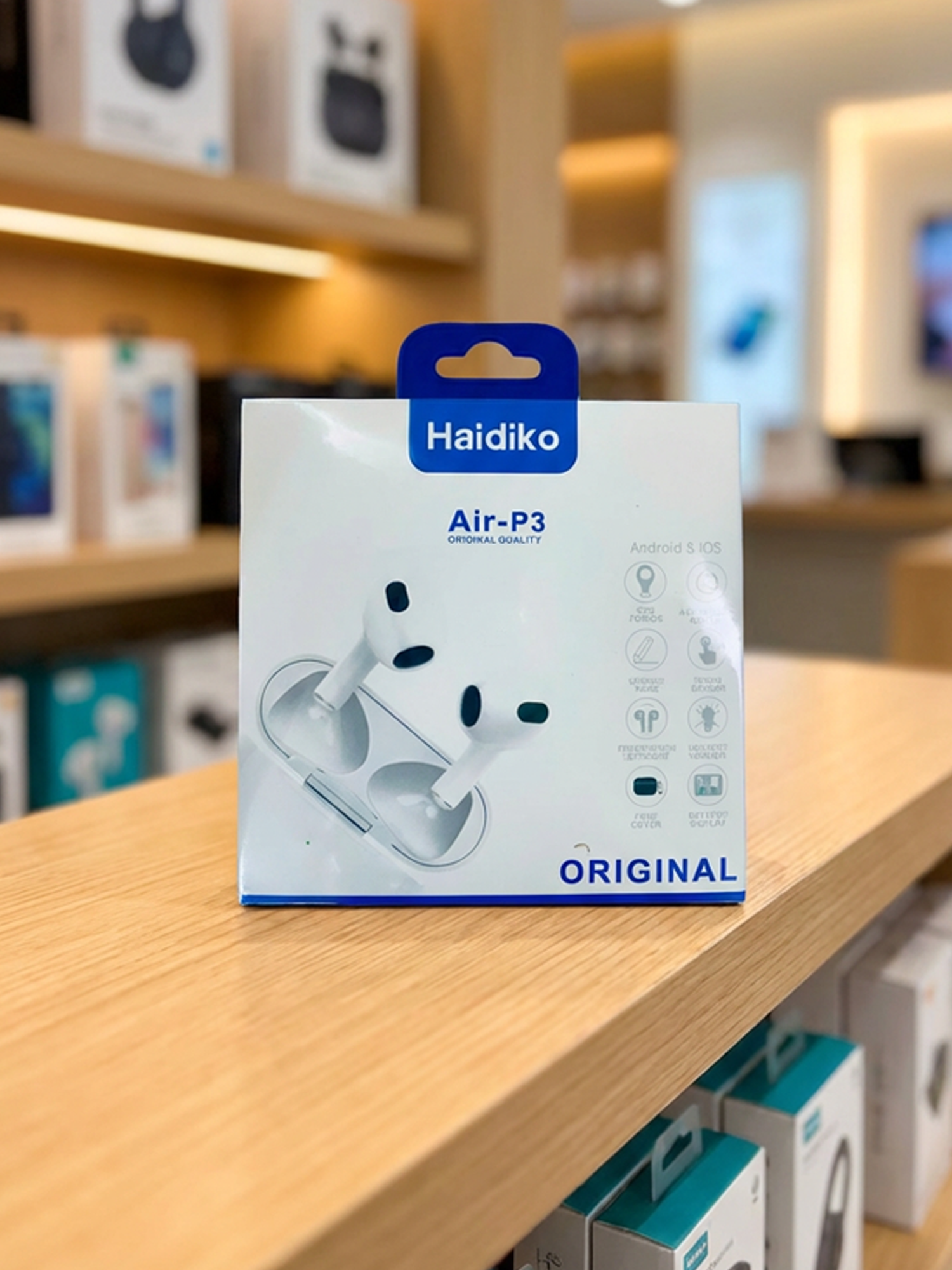 Наушники Savdo Haidiko Air-3, Bluetooth, сенсорное управление, вкладыши