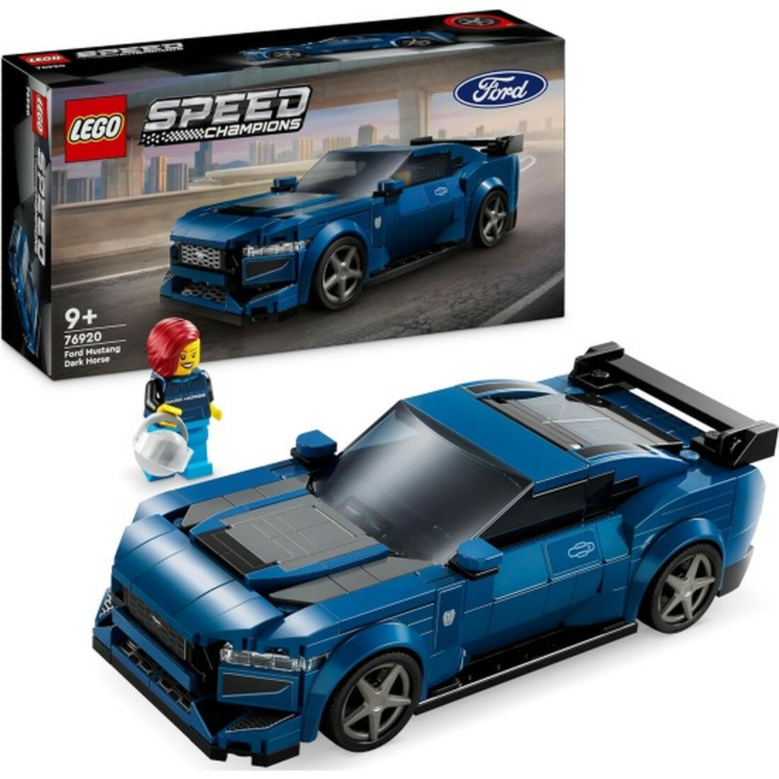 Конструктор Lego ® Speed Champions 76920 Спортивный автомобиль Ford Mustang Dark Horse