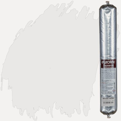 Изображение товара Герметик акриловый шовный для дерева Eurotex (0,6л) белый