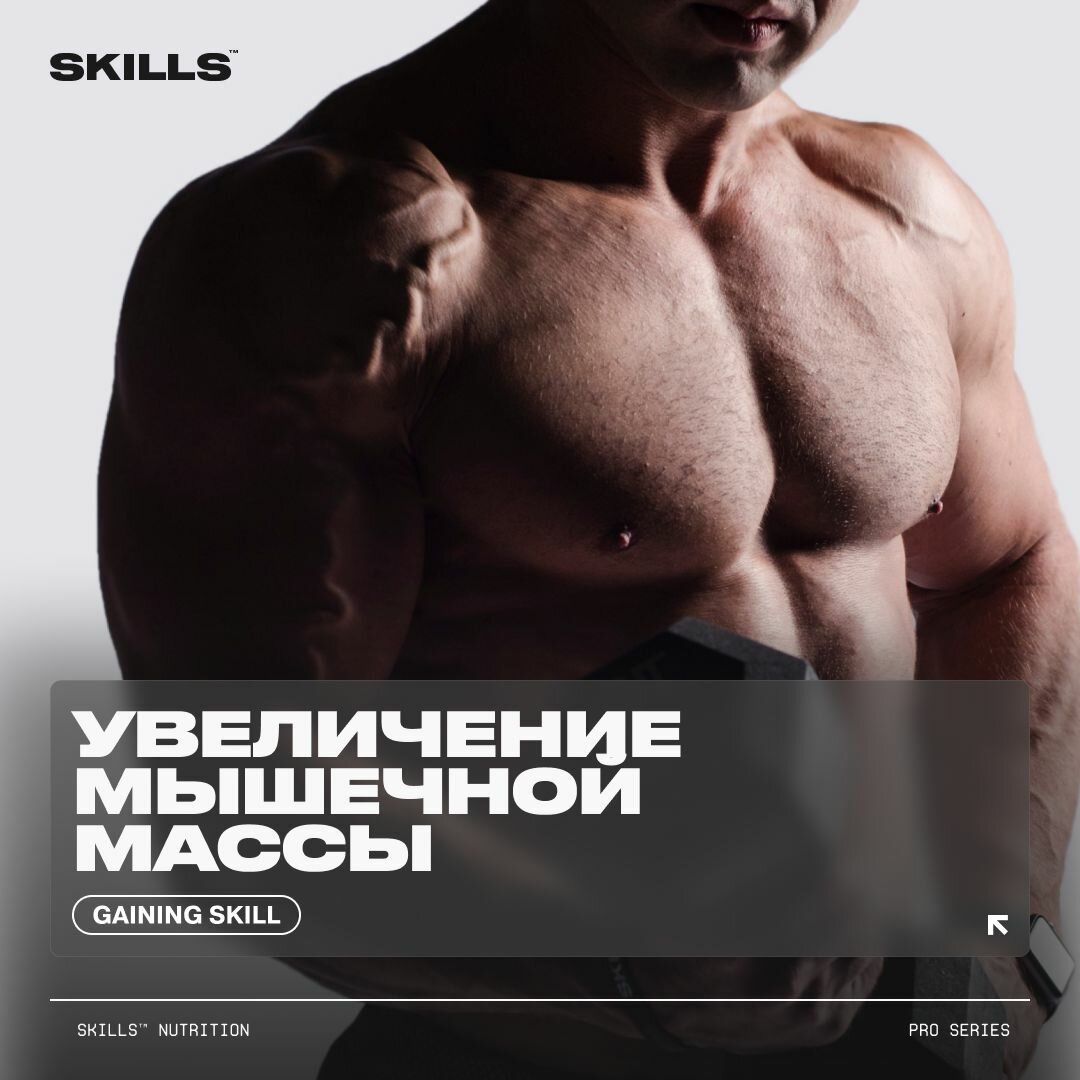 Многокомпонентный Гейнер со сложными углеводами SKILLS Nutrition "GAINER", Шоколад, 2 кг — фото 1