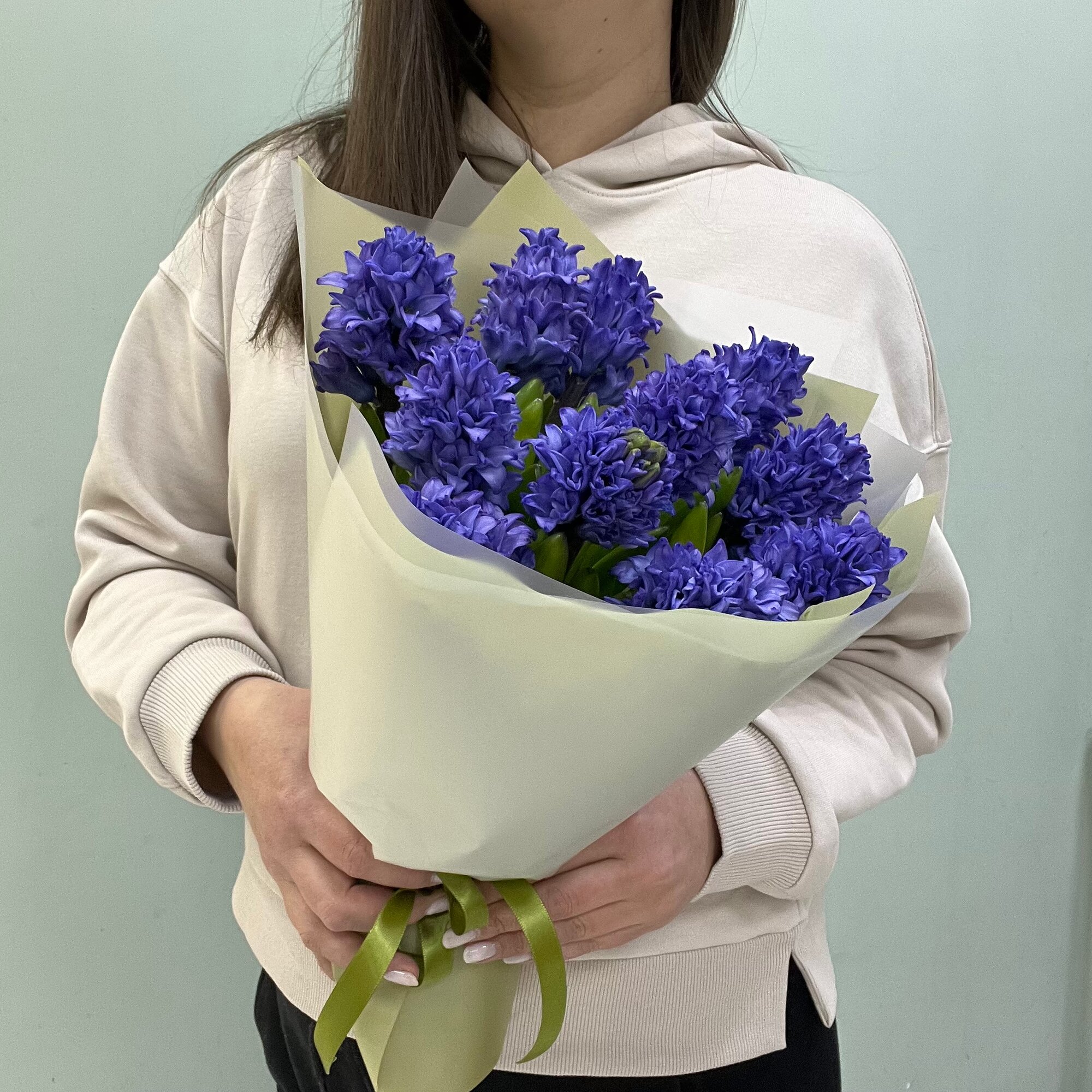 Букет 11 ароматных гиацинтов