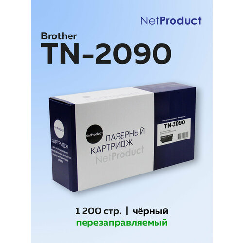 Тонер-картридж NetProduct TN-2090 для Brother HL-2132DCP-7057 с чипом 1023₽