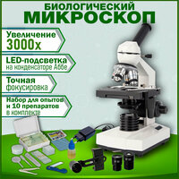 Микроскоп монокулярный биологический OpticView P-1 LED Plus