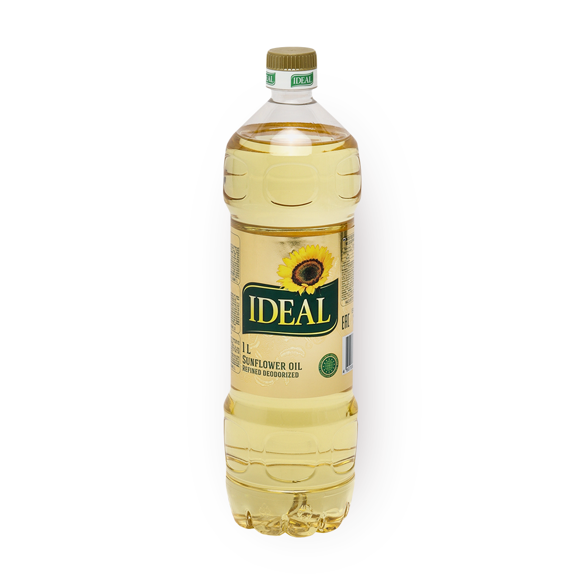 Масло подсолнечное Ideal рафинированное, 1 L