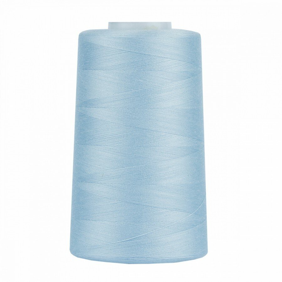 Нитки 40/2 5000 ярд. цв.318 голубой 100% п/э MAX