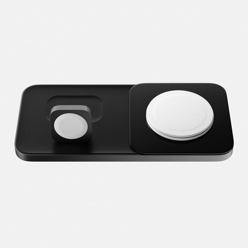 Беспроводное зарядное устройство Nomad Base One Max 3-in-1 Charging Hub (2nd Gen) черное (Carbide)