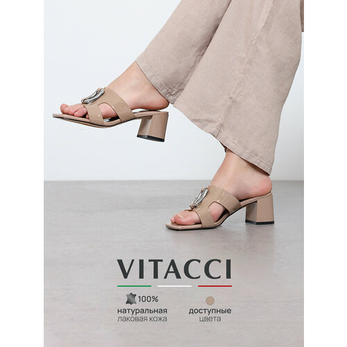 фото Сабо vitacci, размер 36, бежевый