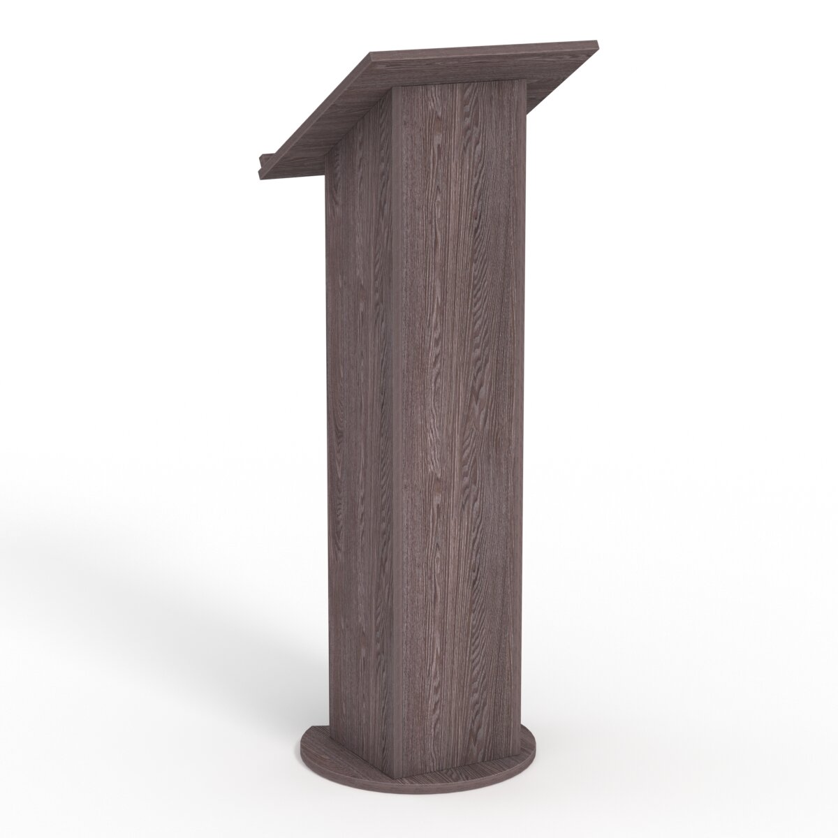 Трибуна "диктор" №102, Ясень Анкор темный - U31105. Производитель товара - компания Westcom.