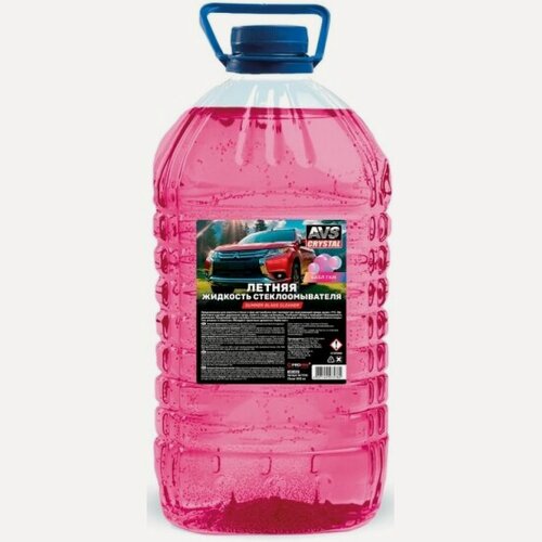 Изображение товара Жидкость стеклоомывателя Avs "BubbleGum/Бабл гам" (ПЭТ) 5 л (лето) AVK-662, A07578S