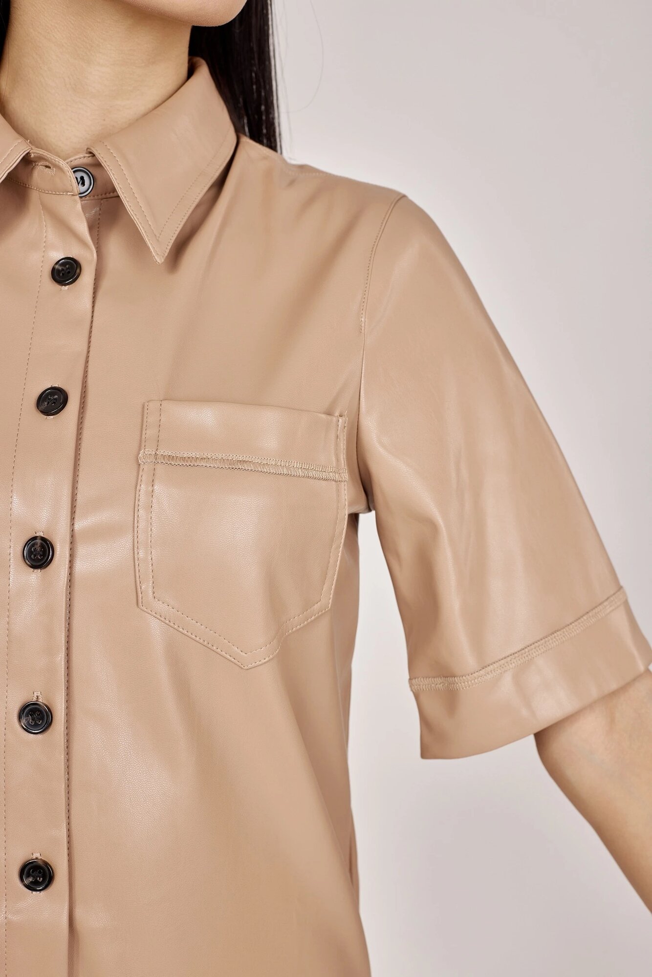 Платье Selfie, размер S, бежевый — фото 1