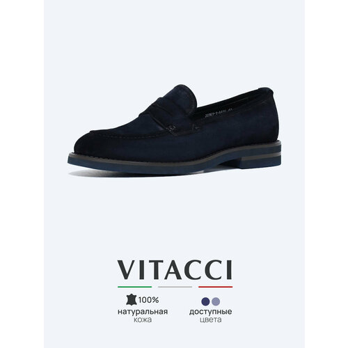 фото Лоферы vitacci, размер 41, синий