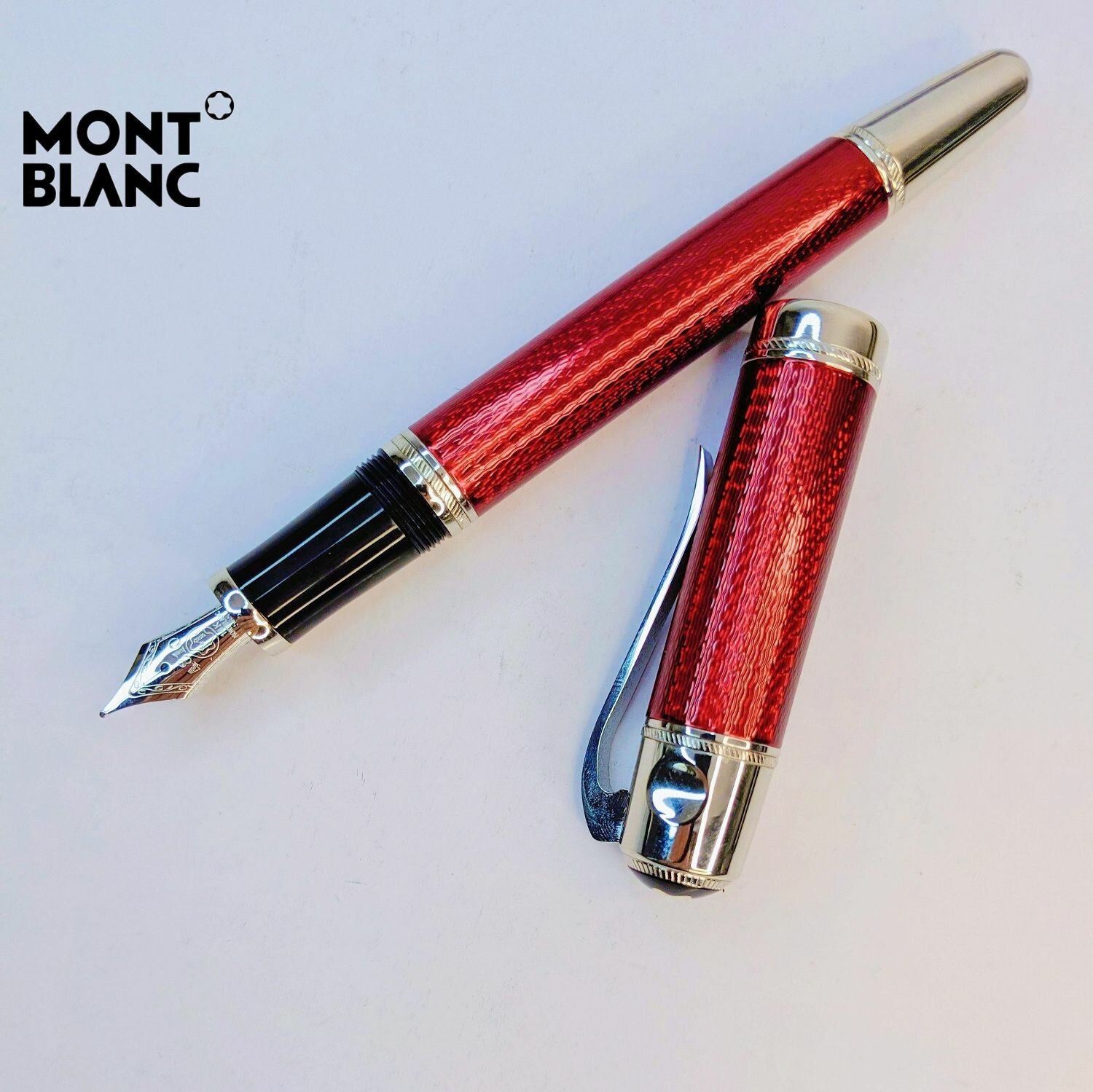 Ywy. горячиеMontblanc Jules Verne Перьевая Ручка Ограниченной Серии(Подарочная Коробка Не Включена)