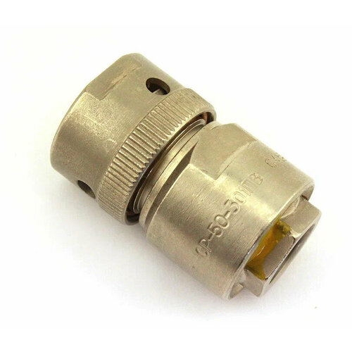 Разъем радиочастотный (высокочастотный) СР50-301ПВ вилка на кабель, М18