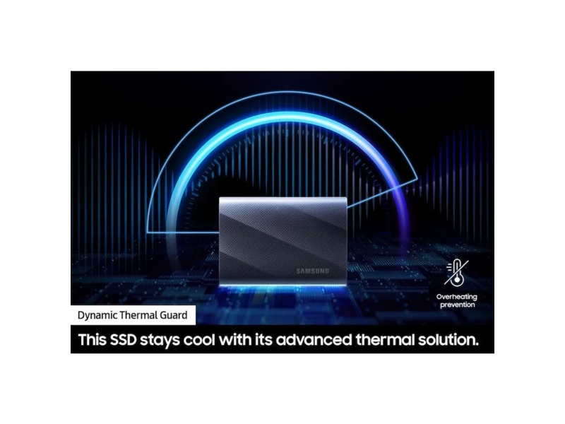 Внешние HDD и SSD внешние HDD и SSD/ Samsung External SSD T9, 2000GB, Type-C, USB 3.2 Gen2, R/W 2000/2000MB/s, 88x60x14mm, Black (12 мес.)