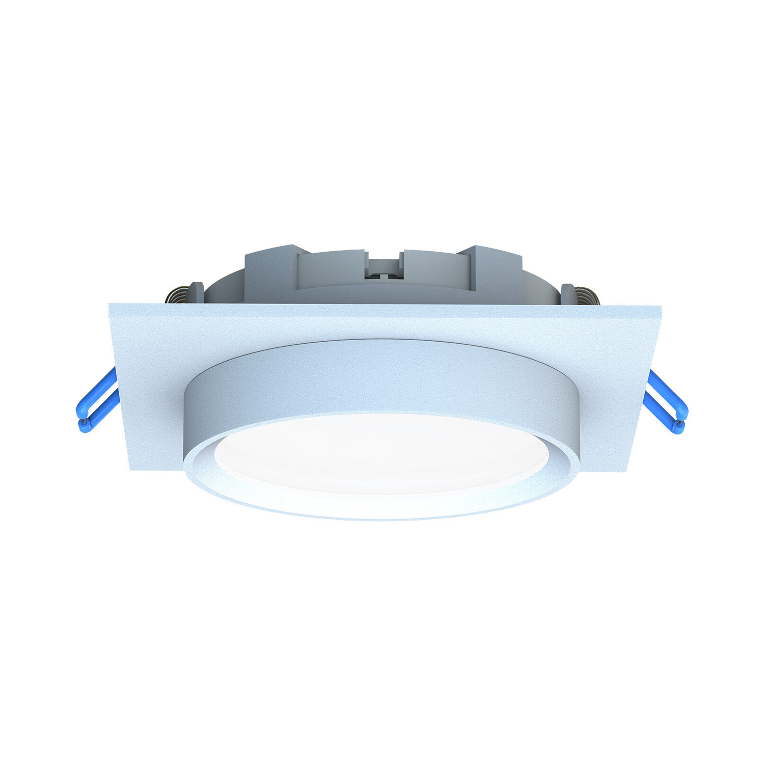 Уличный врезной светильник Favourit Umbra L110*W110*H42 cutout: D95 белый арт. 4674-1U