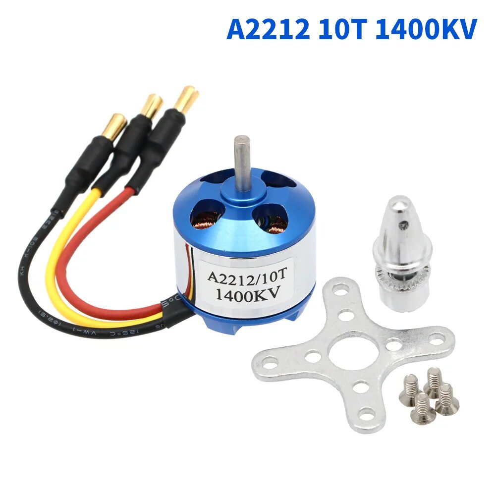 Бесколлекторный двигатель XXD A2212 930KV/1000KV/1400KV/2200KV/2450KV/2700KV для радиоуправляемых моделей