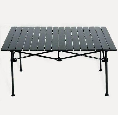 Изображение товара Стол реечный для туризма и отдыха складной алюминиевый 95х55м