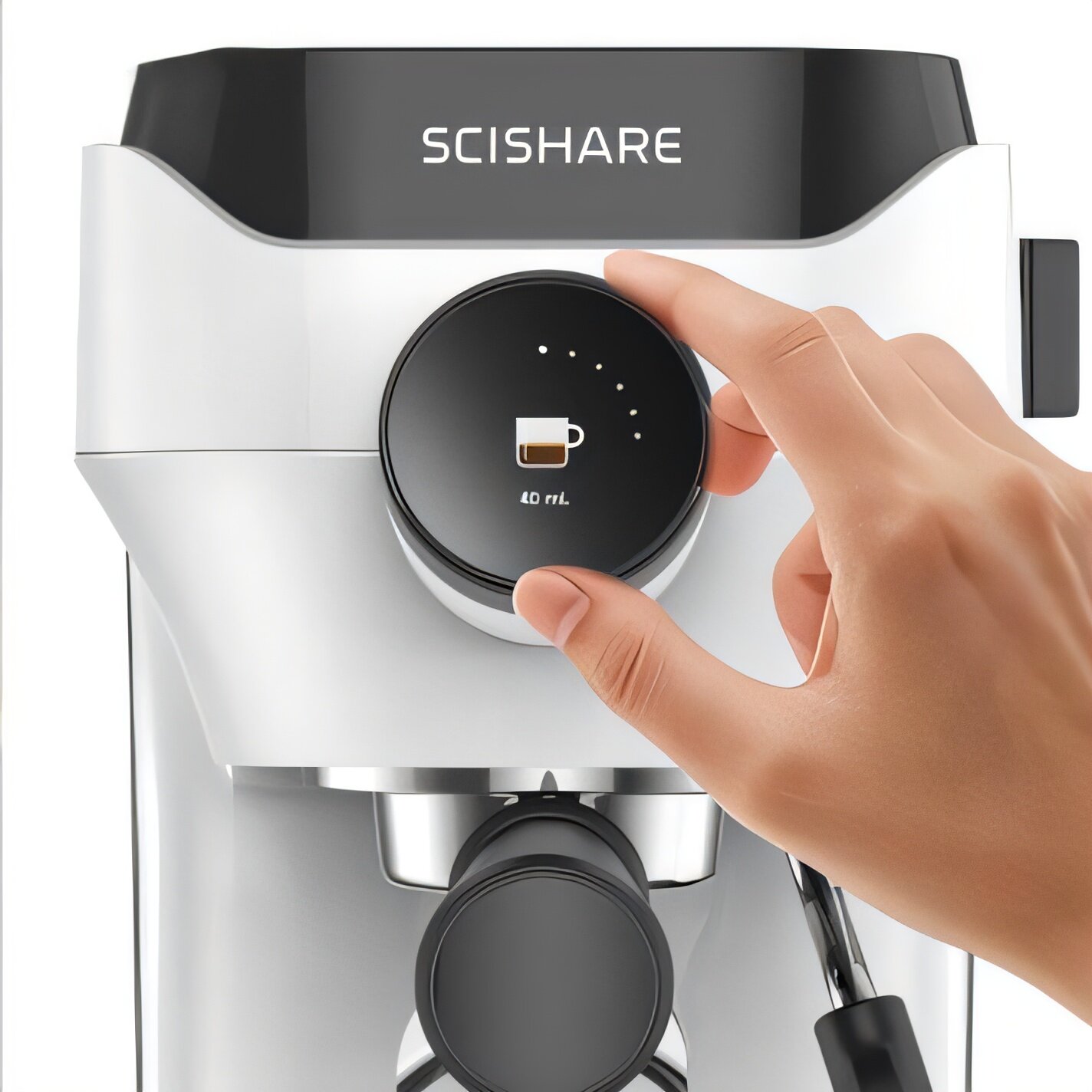 Кофемашина полуавтоматическая Xiaomi Scishare S1181 White CN