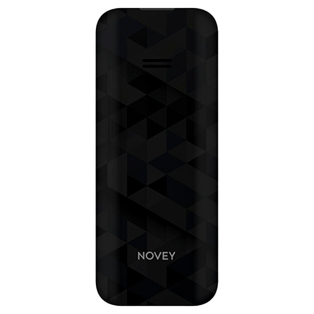 Кнопочный, мобильный телефон Novey 105C 2 - SIM слота, черный — фото 1