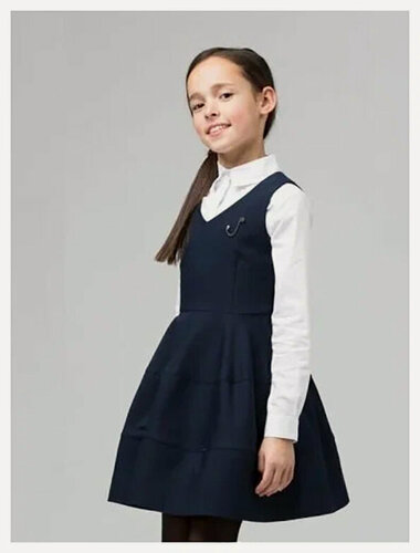 Изображение товара Школьное платье костюмная ткань