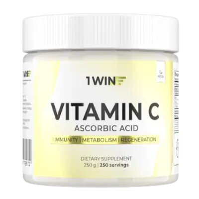 1WIN Витамин С  Vitamin C порошок банка 250 г