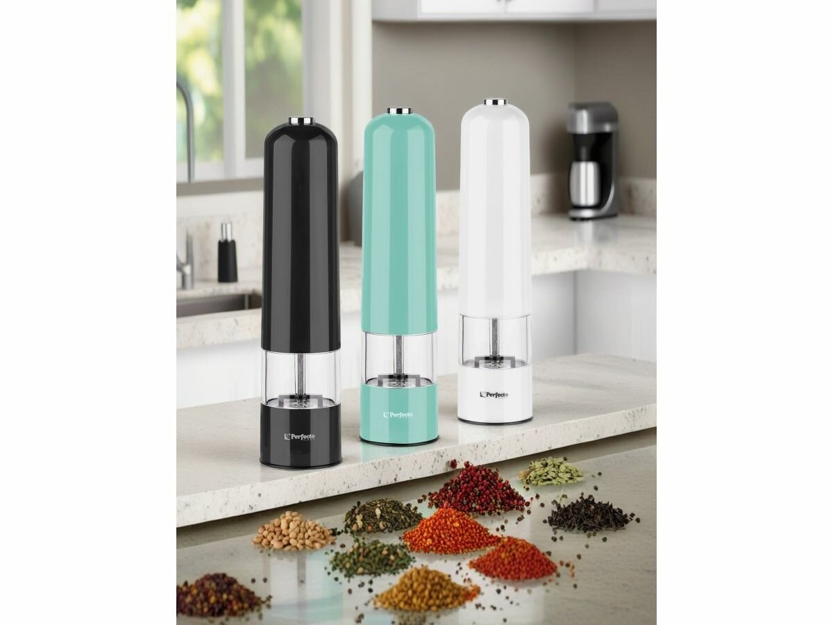 Изображение Мельница для специй PERFECTO LINEA Starcook электрическая мятная 39-522234