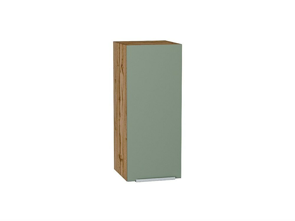 VVT Шкаф верхний с 1-ой дверцей Фьюжн Дуб Вотан, Silky Mint, 720, 300 В*Ш*Г 716*300*320, фасад МДФ Silky Mint, корпус Дуб Вотан Silky Mint