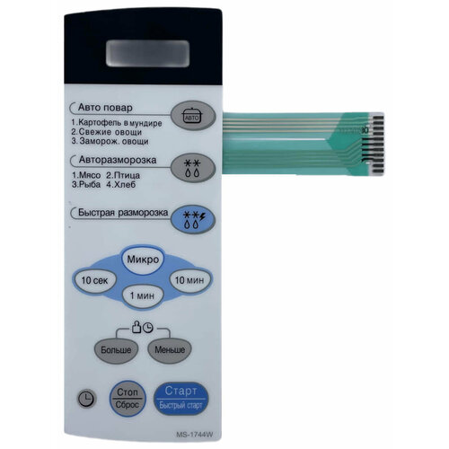 LG 3506W1A630A Сенсорная панель управления СВЧ печи MS-1744W