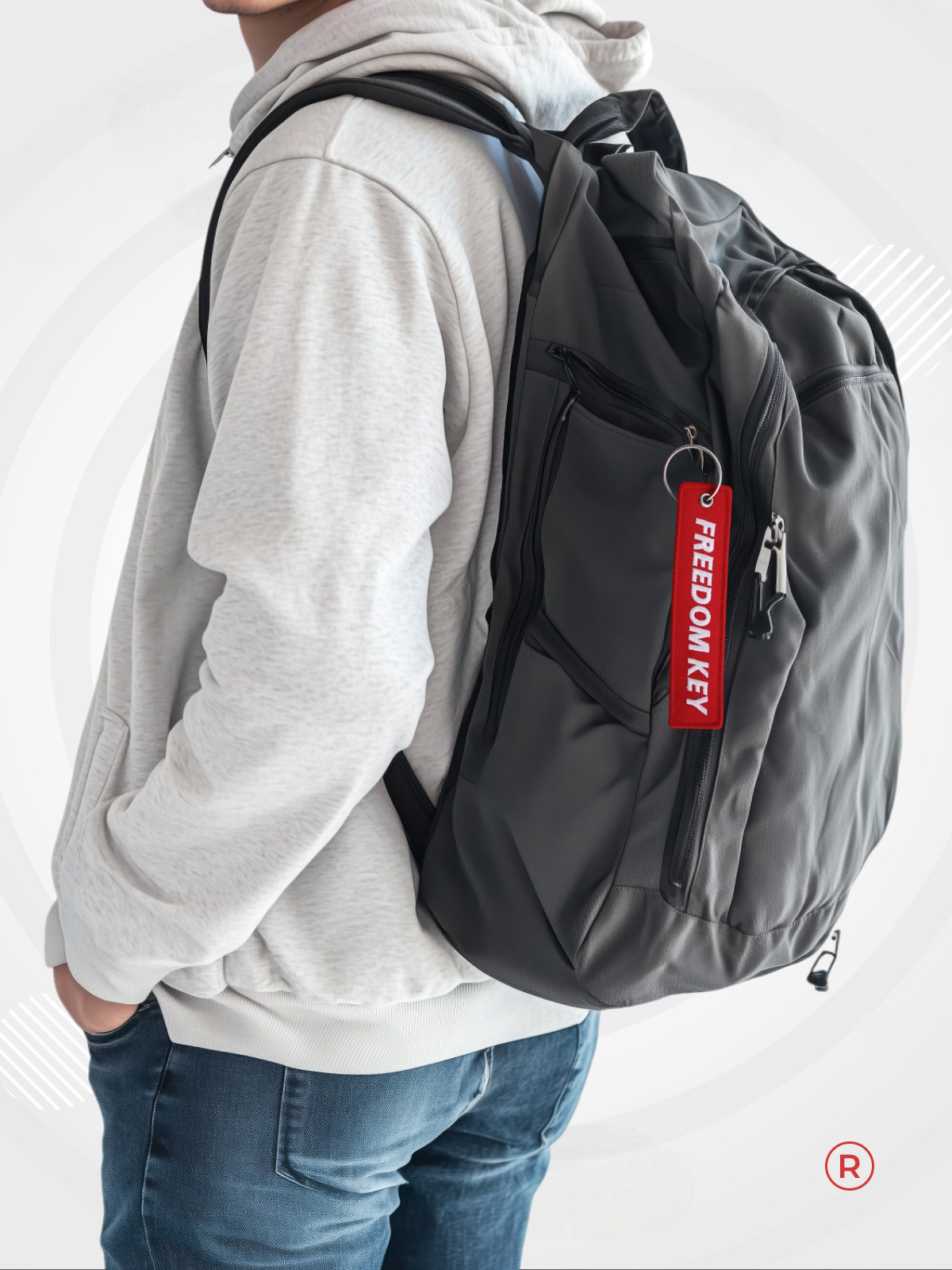 Брелок remove, красный — фото 1