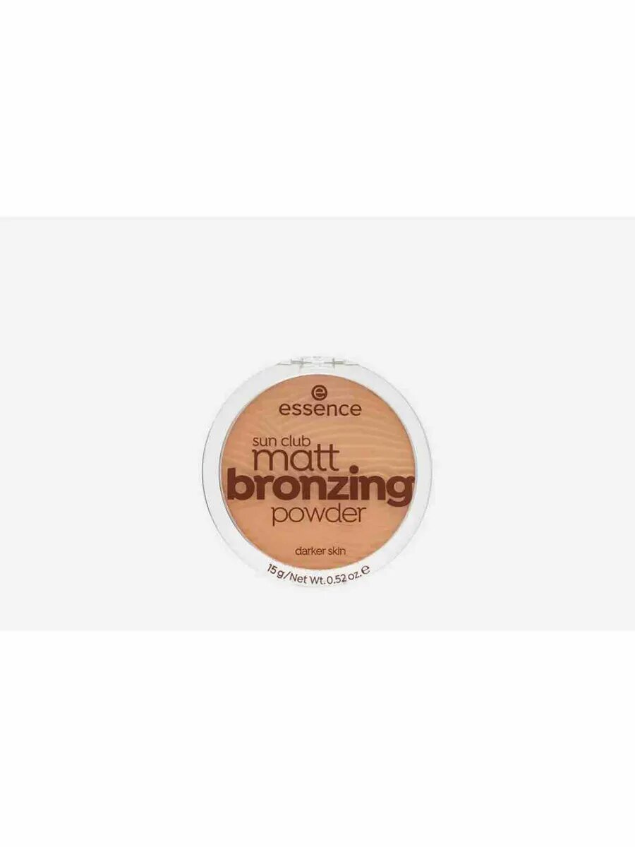 Пудра - бронзатор ESSENCE sun club matt bronzing powder 2