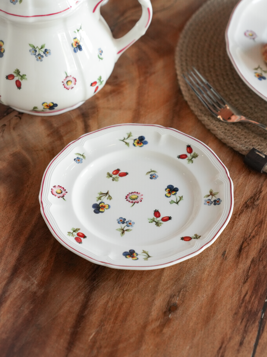 Пирожковая тарелка 17 см, Petite Fleur, Villeroy & Boch, Премиум-Фарфор — фото 1