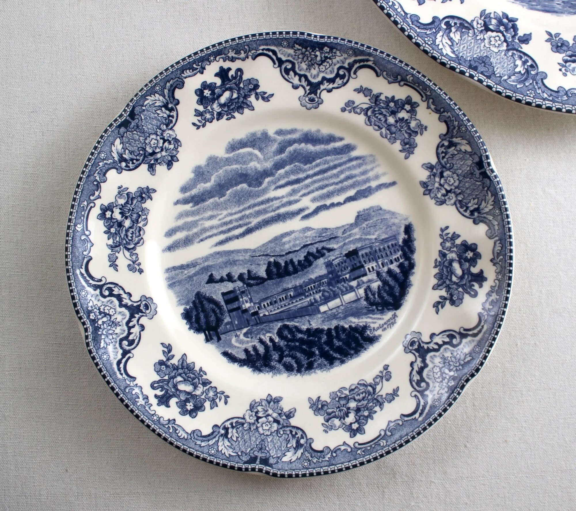 Десертная тарелка Johnson&Brothers в стиле Pinterest, фарфор, 20 см