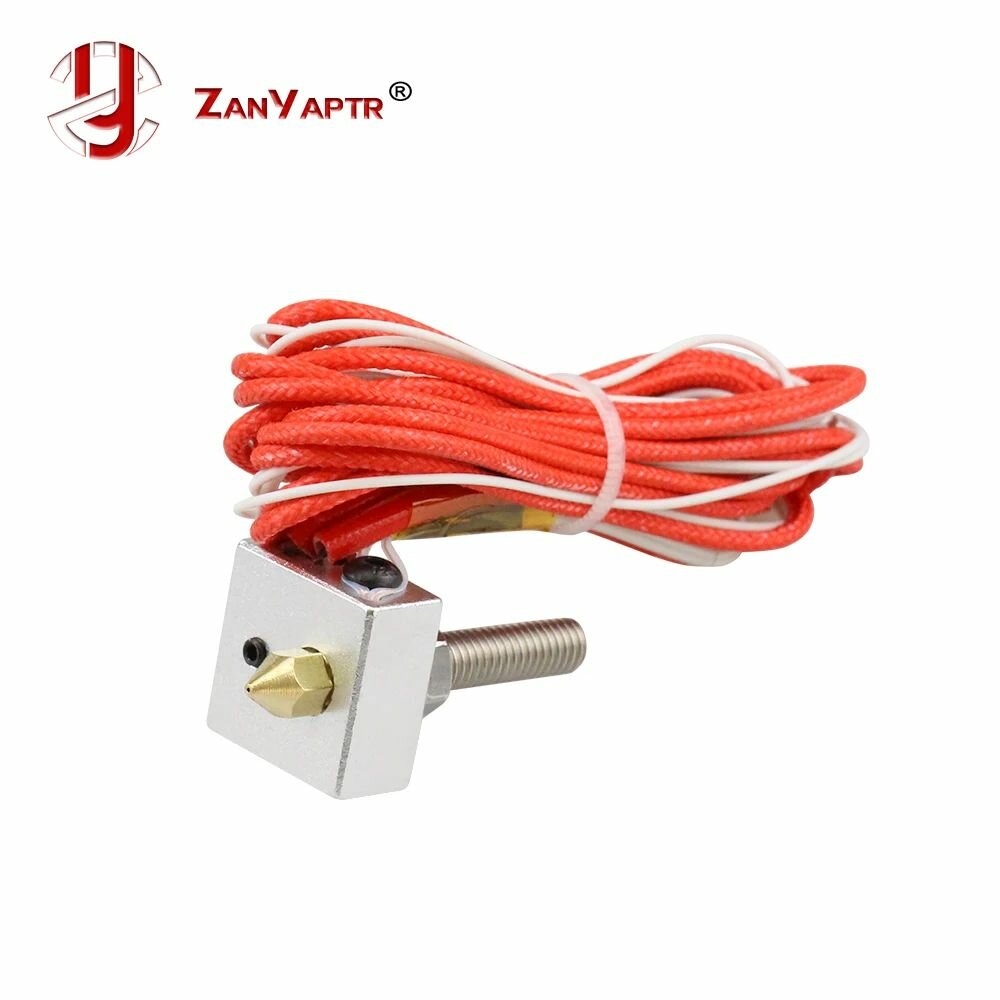 Алюминиевый нагревательный блок для 3D-принтера 24V 30mm Throat — фото 1