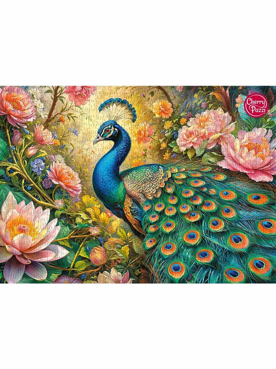 Пазл 1000 элементов Райский павлин — фото 1