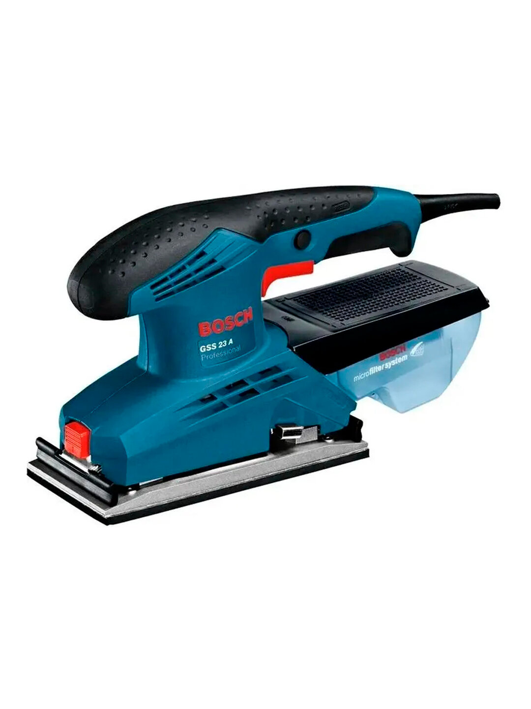 Виброшлифмашина Bosch Professional GSS 23A, мощность 190Вт, с системой микрофильтрации