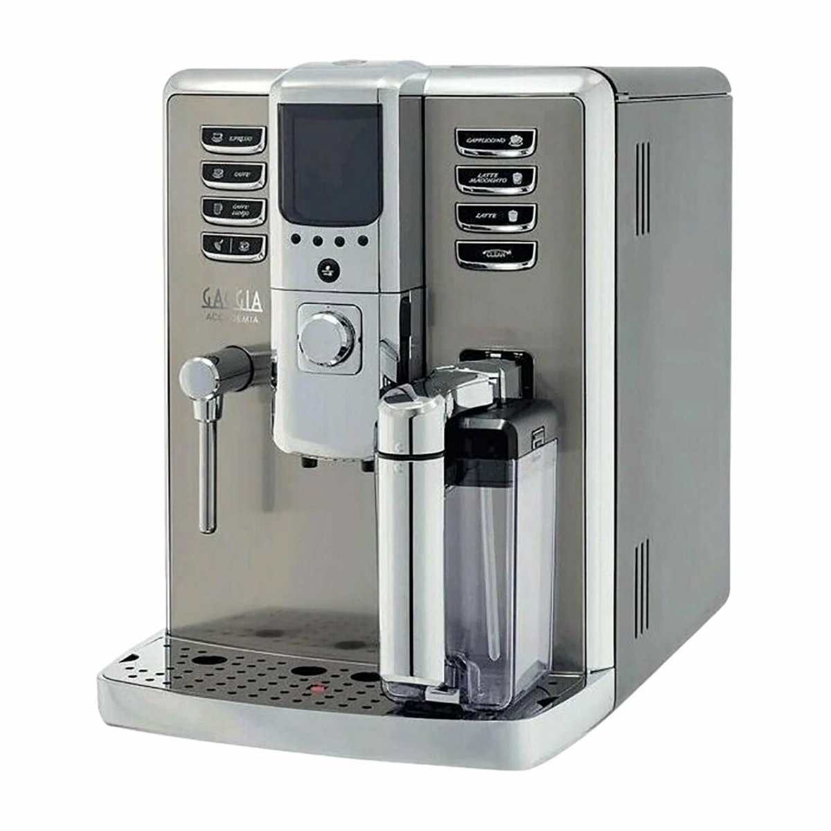 Кофемашина GAGGIA NEW ACCADEMIA INOX 230 WE серебристый мощность 1900Вт емкость 16л контейнер 350г