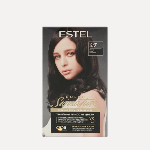 Изображение товара Estel Color Signature краска для волос тон 4/7 Мокко