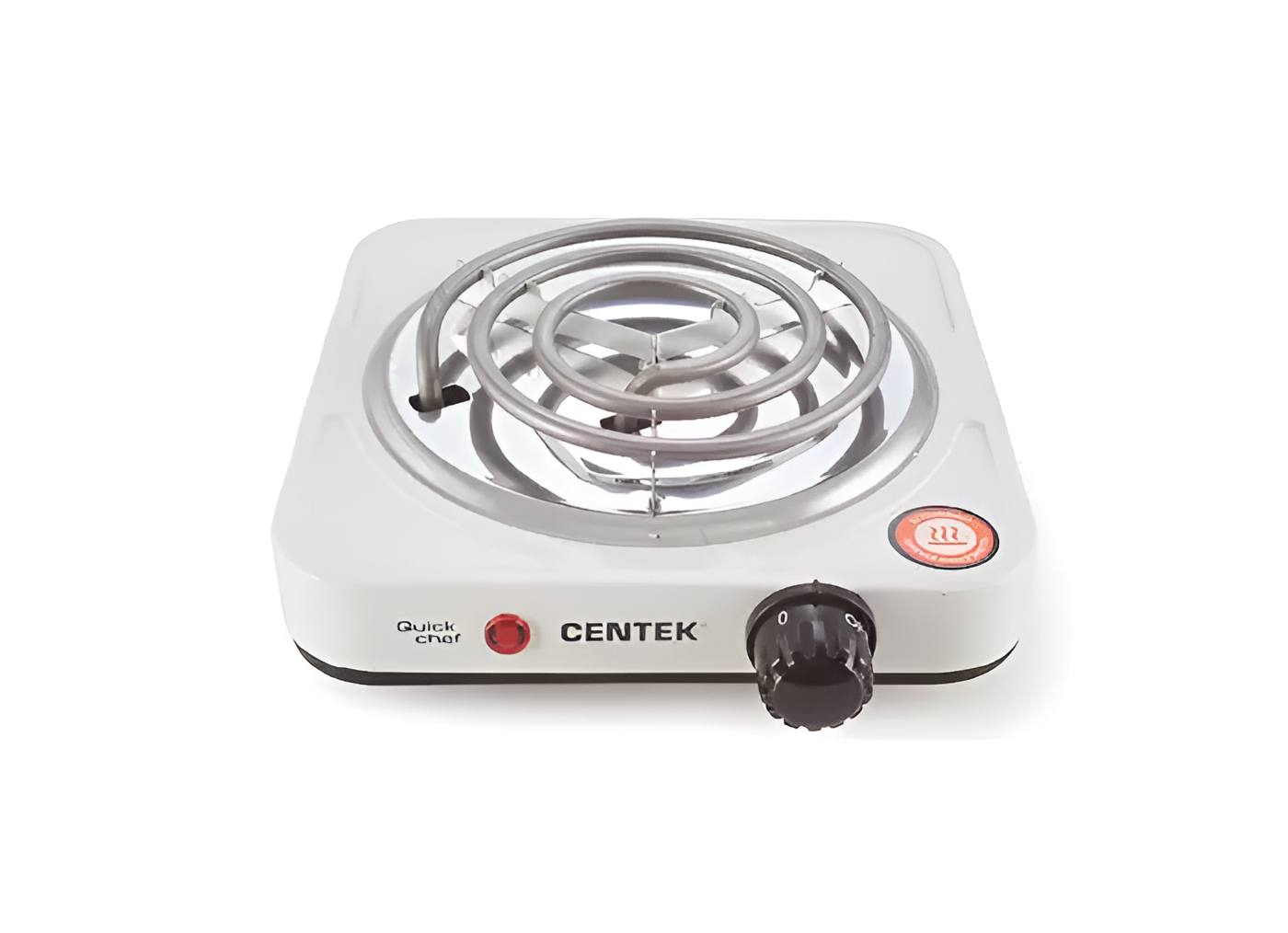 Электрическая Настольная плита CENTEK CT-1508, 1 конфорка, белый
