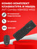 Комплект клавиатура и мышь, AVT Combo KBM302 M102, USB, Мягкий и ...